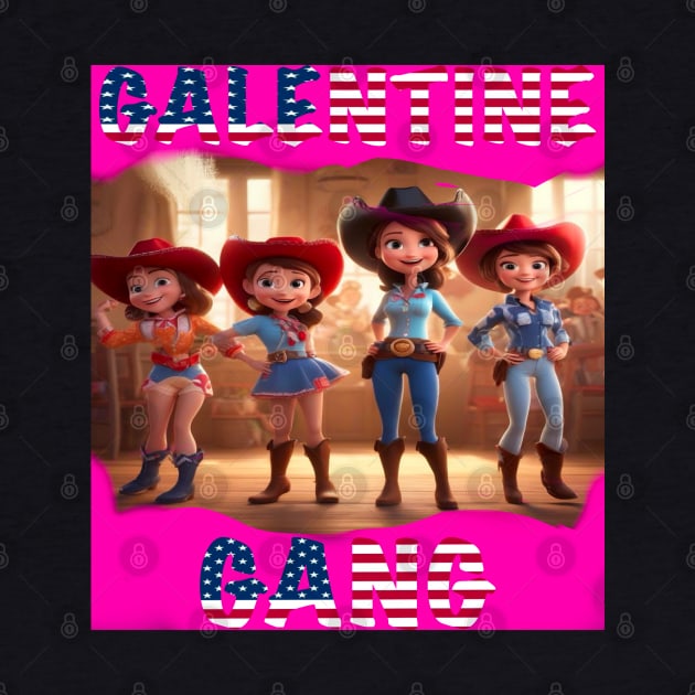 Galentine gang line dance by sailorsam1805